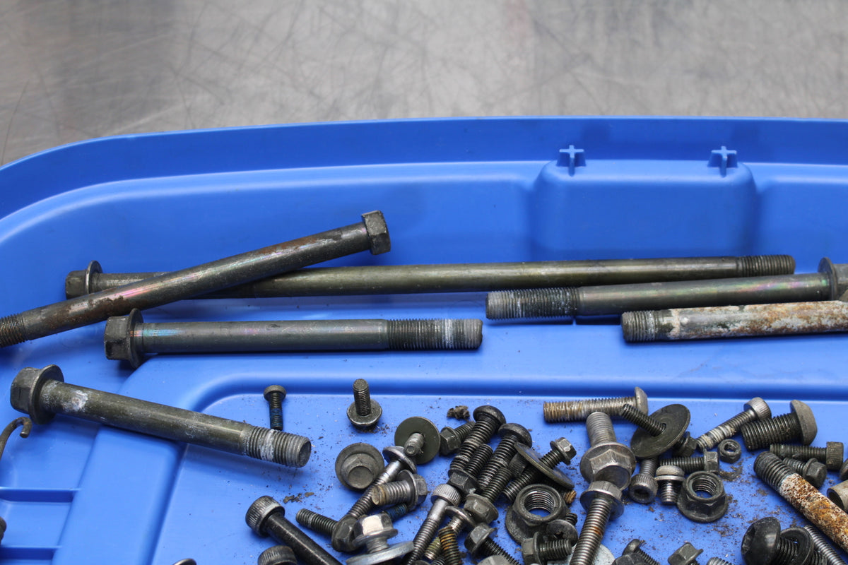 04 YAMAHA ROAD STAR XV1700A MOUNTING BOLTS HARDWARE MOTOR SCREWS BB155