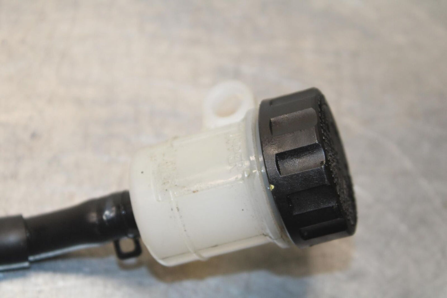 12-17 KAWASAKI ER-6N Z650 REAR BACK BRAKE MASTER CYLINDER W RESERVOIR BB607