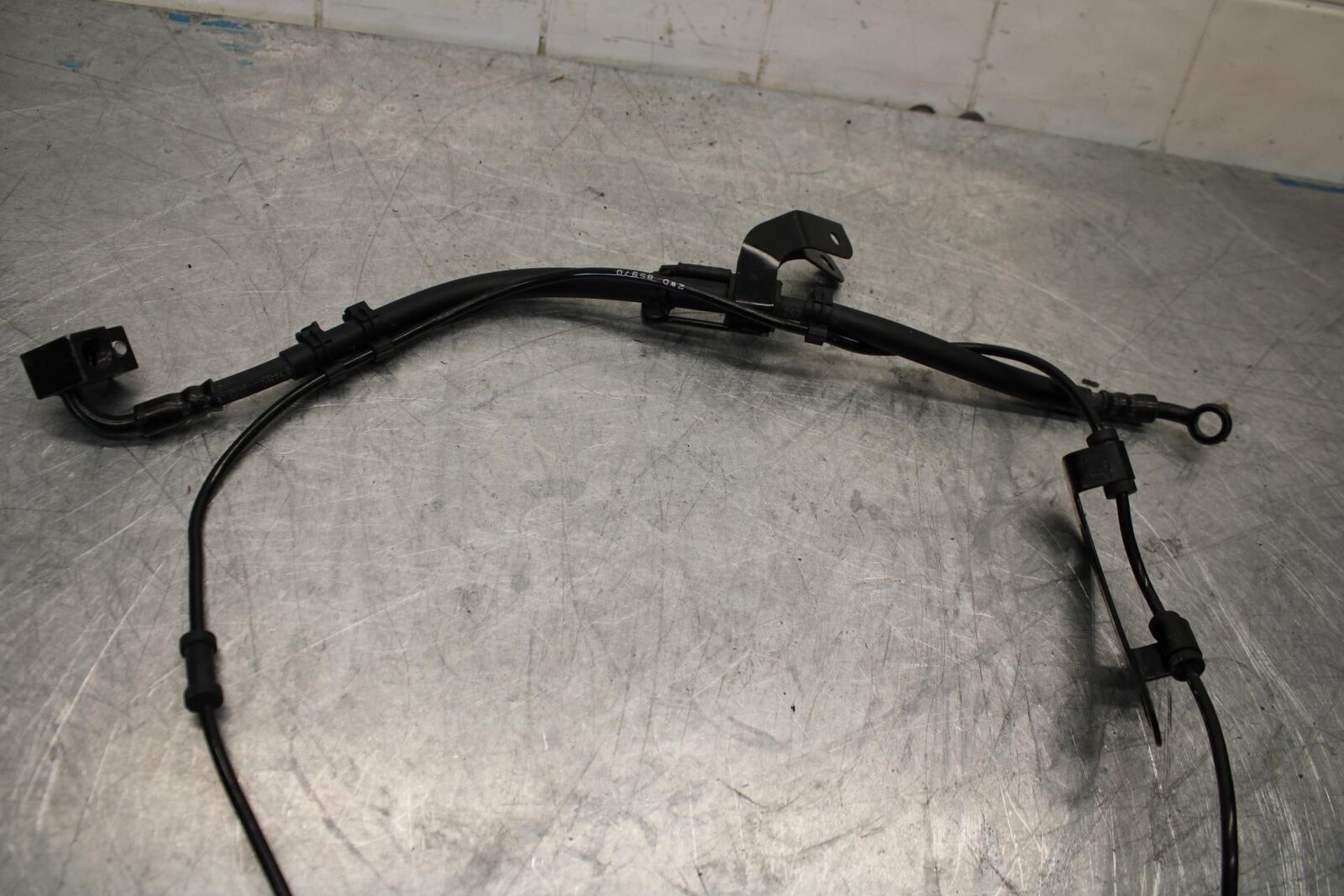 17-18 YAMAHA YZF R3 FRONT ABS BRAKE SENSOR W BRAKE LINE  BB438