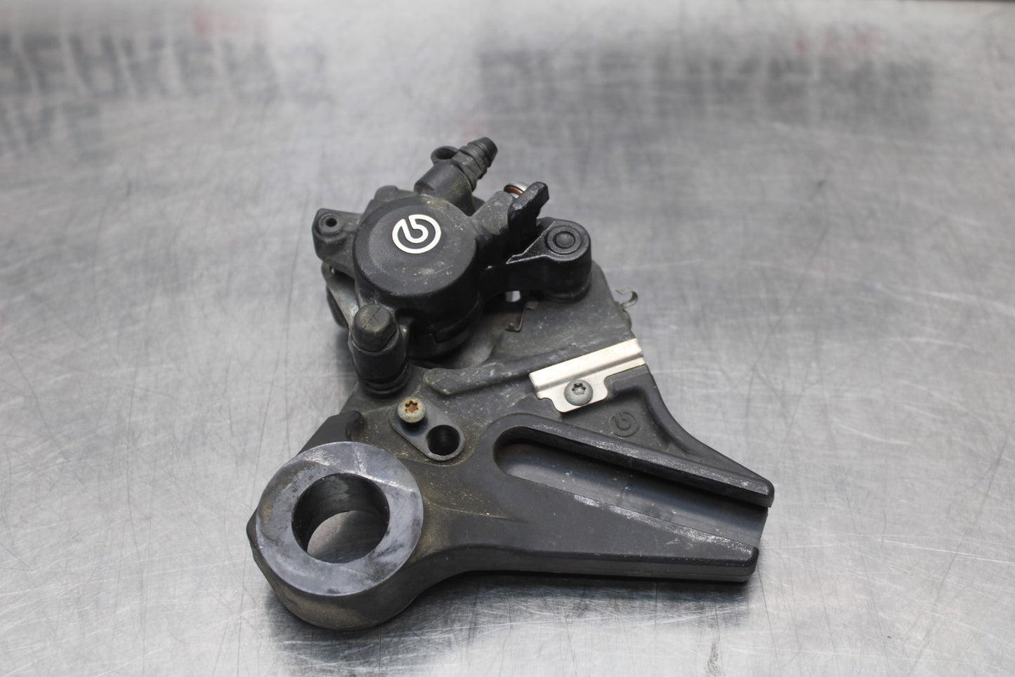 12-14 BMW S1000RR REAR BACK BRAKE CALIPER W MOUNT BRACKET BB204