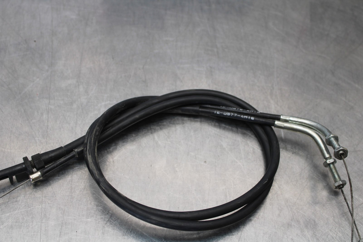 13-17 KAWASAKI NINJA 300 EX300 ABS THROTTLE CABLES LINES BB189
