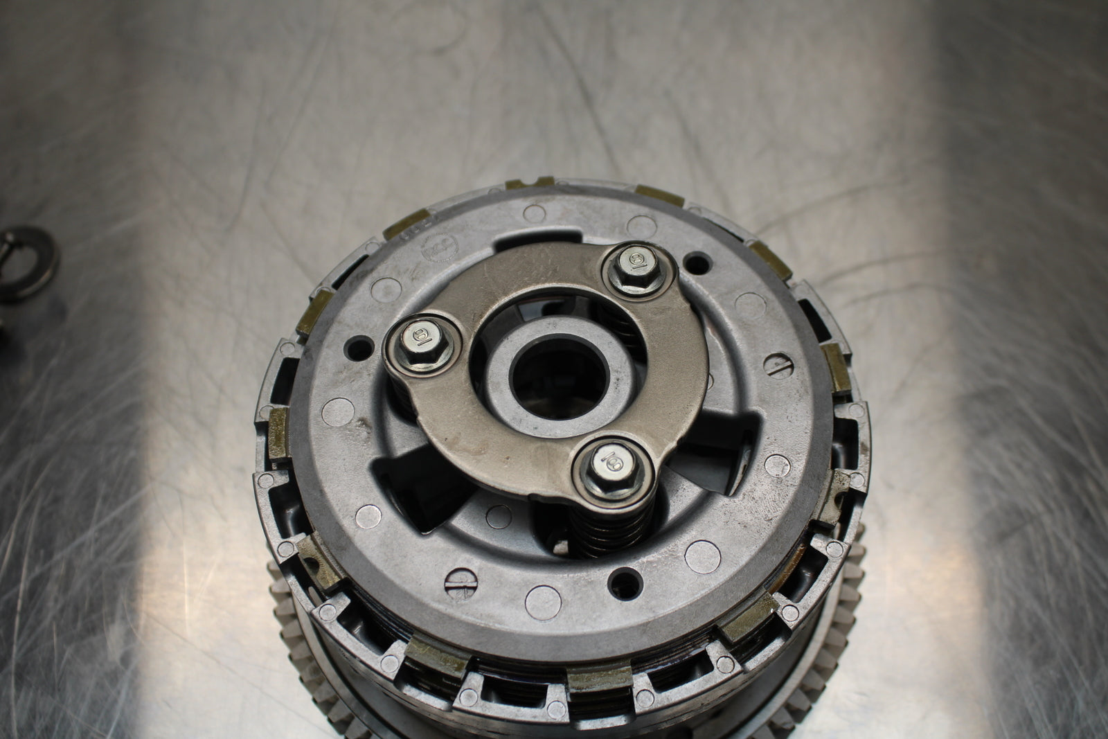 13-18 KAWASAKI NINJA ZX6R COMPLETE CLUTCH W PLATES BASKET HUB BB143