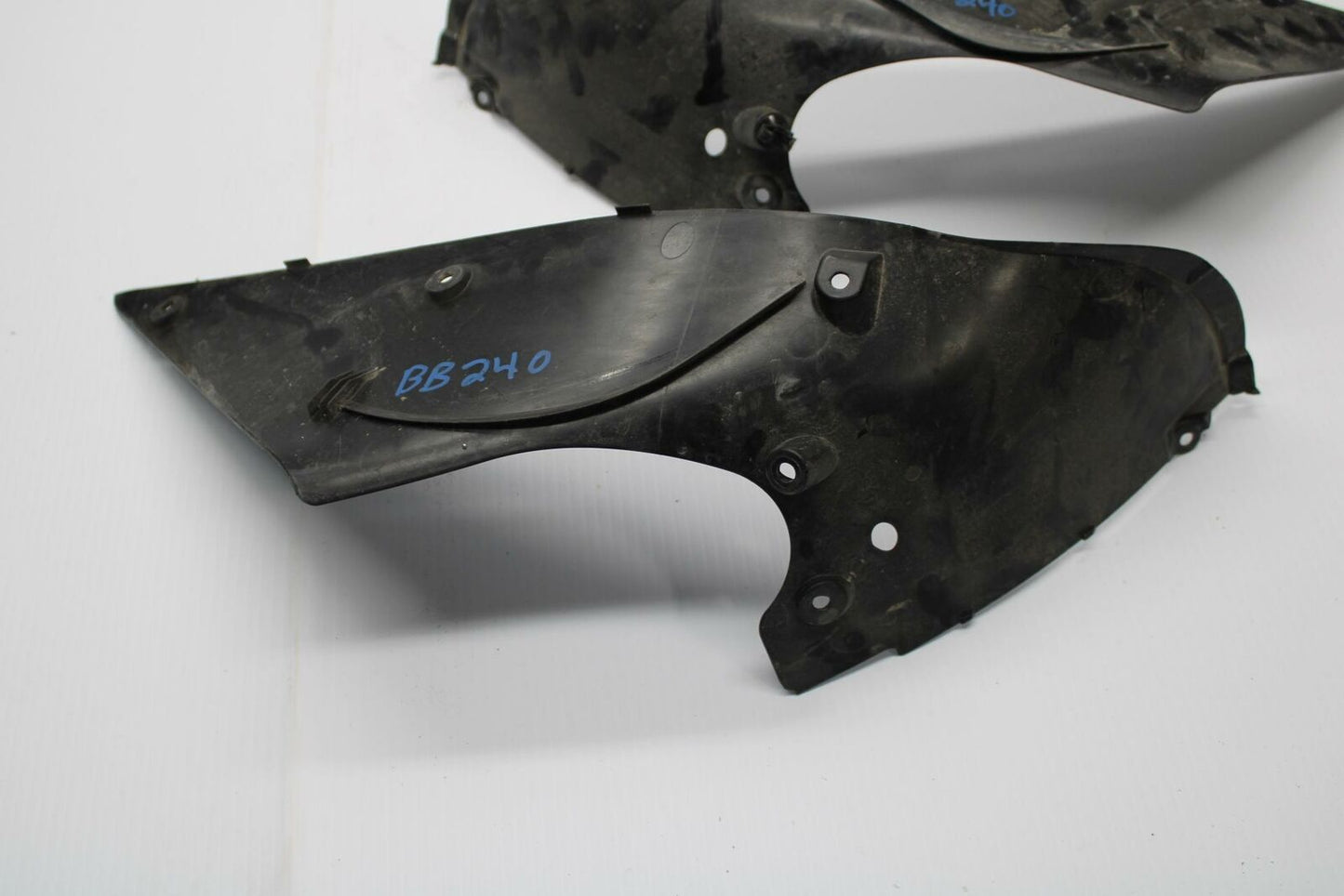 13-18 KAWASAKI NINJA ZX6R RIGHT LEFT INNER FAIRINGS COWLS PANELS TRIMS BB240