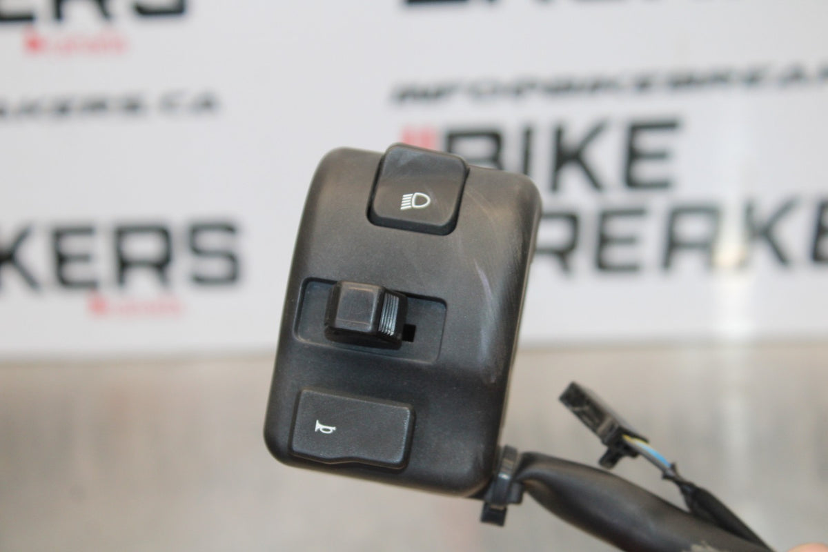 09 YAMAHA V STAR 950 LEFT CLIP ON HANDLE HORN SIGNALS SWITCH SWITCHES BB172