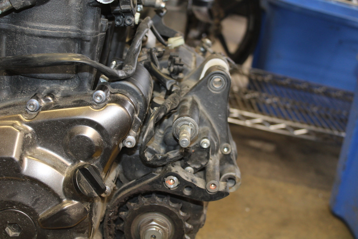 14-17 YAMAHA FZ07 ENGINE MOTOR 18683KM!! BB162