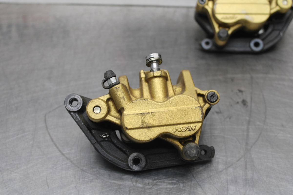 14 TRIUMPH STREET TRIPLE ABS RIGHT LEFT FRONT BRAKE CALIPER SET PAIR BB808
