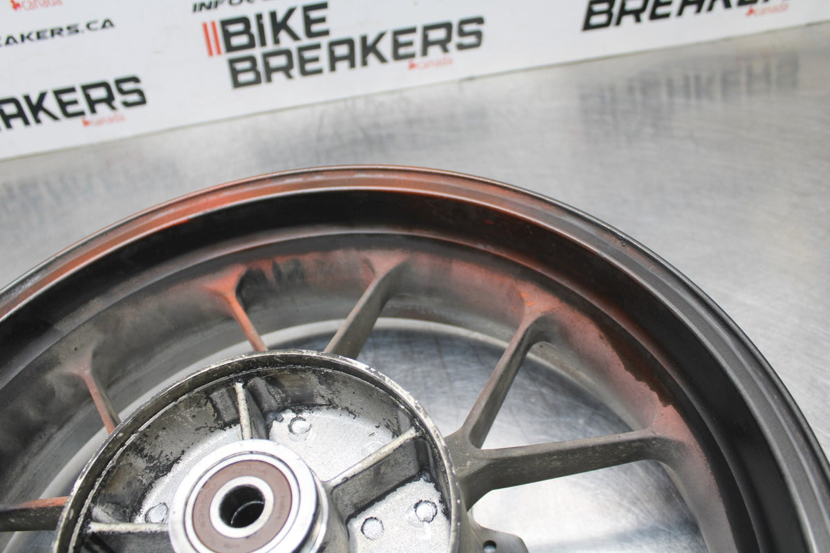 13-15 HONDA CBR500R REAR WHEEL BACK RIM & ROTOR BB834