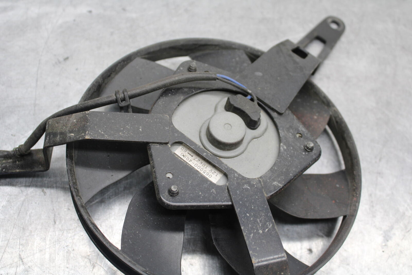 09-12 KAWASAKI NINJA ZX6R ENGINE RADIATOR COOLING FAN 59502-0046 BB656