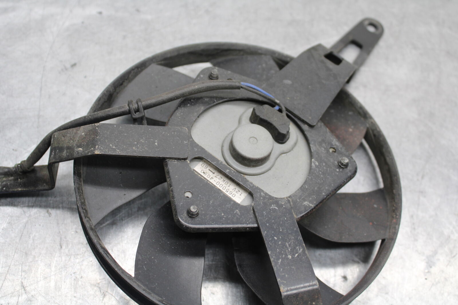 09-12 KAWASAKI NINJA ZX6R ENGINE RADIATOR COOLING FAN 59502-0046 BB656