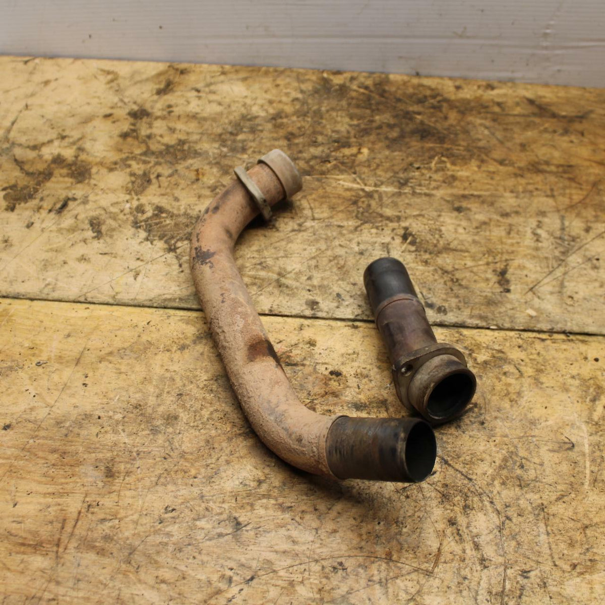 07-11 SUZUKI VSTROM 650 EXHAUST HEADER PIPES MANIFOLD BB340