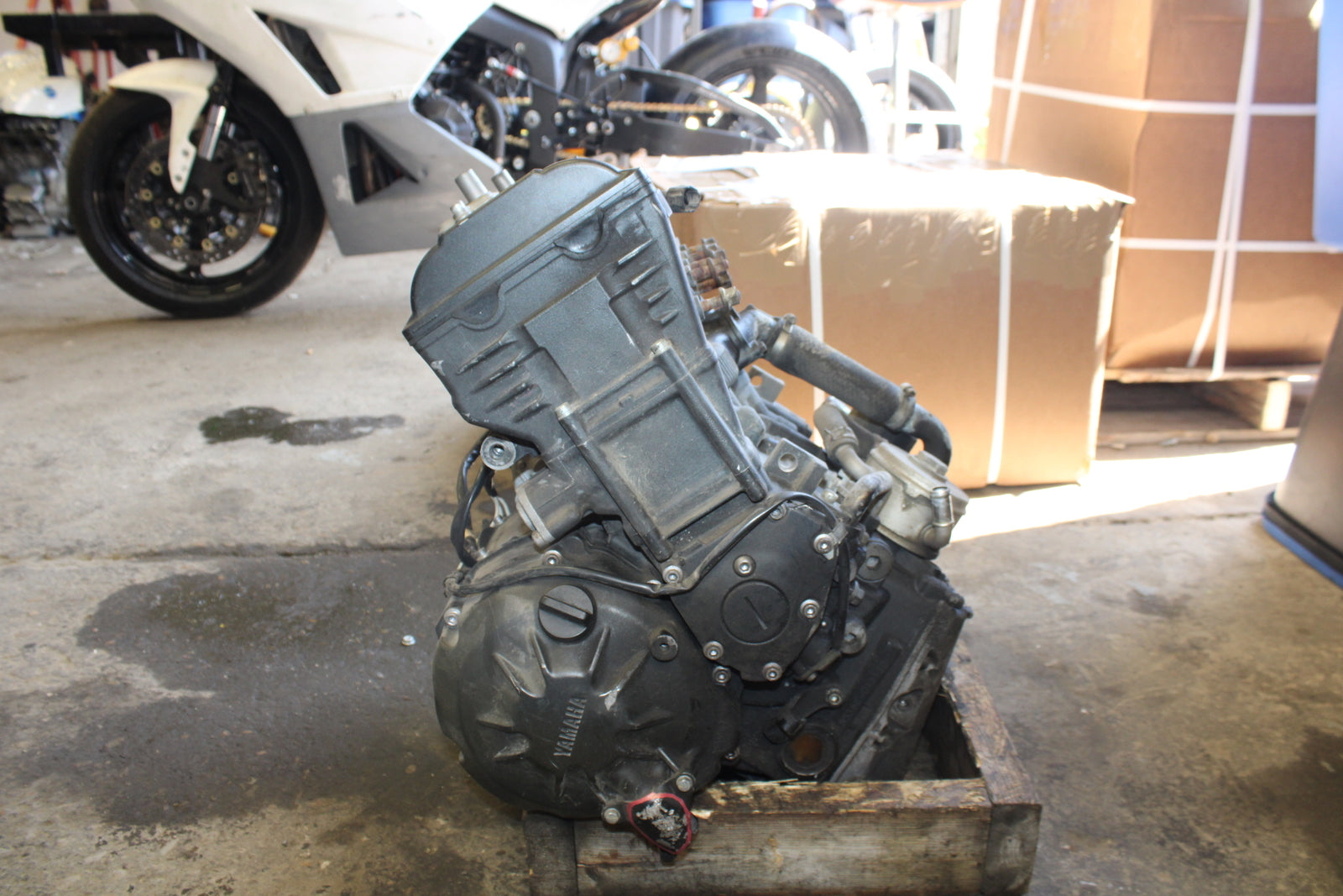 07-08 YAMAHA YZF R1 ENGINE MOTOR BB160