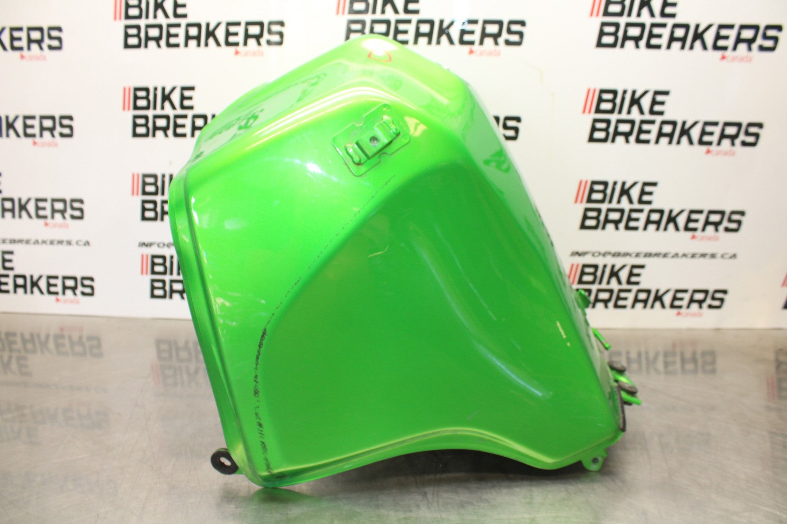 08-18 KAWASAKI KLR650 GAS TANK FUEL CELL PETROL RESERVOIR BB183