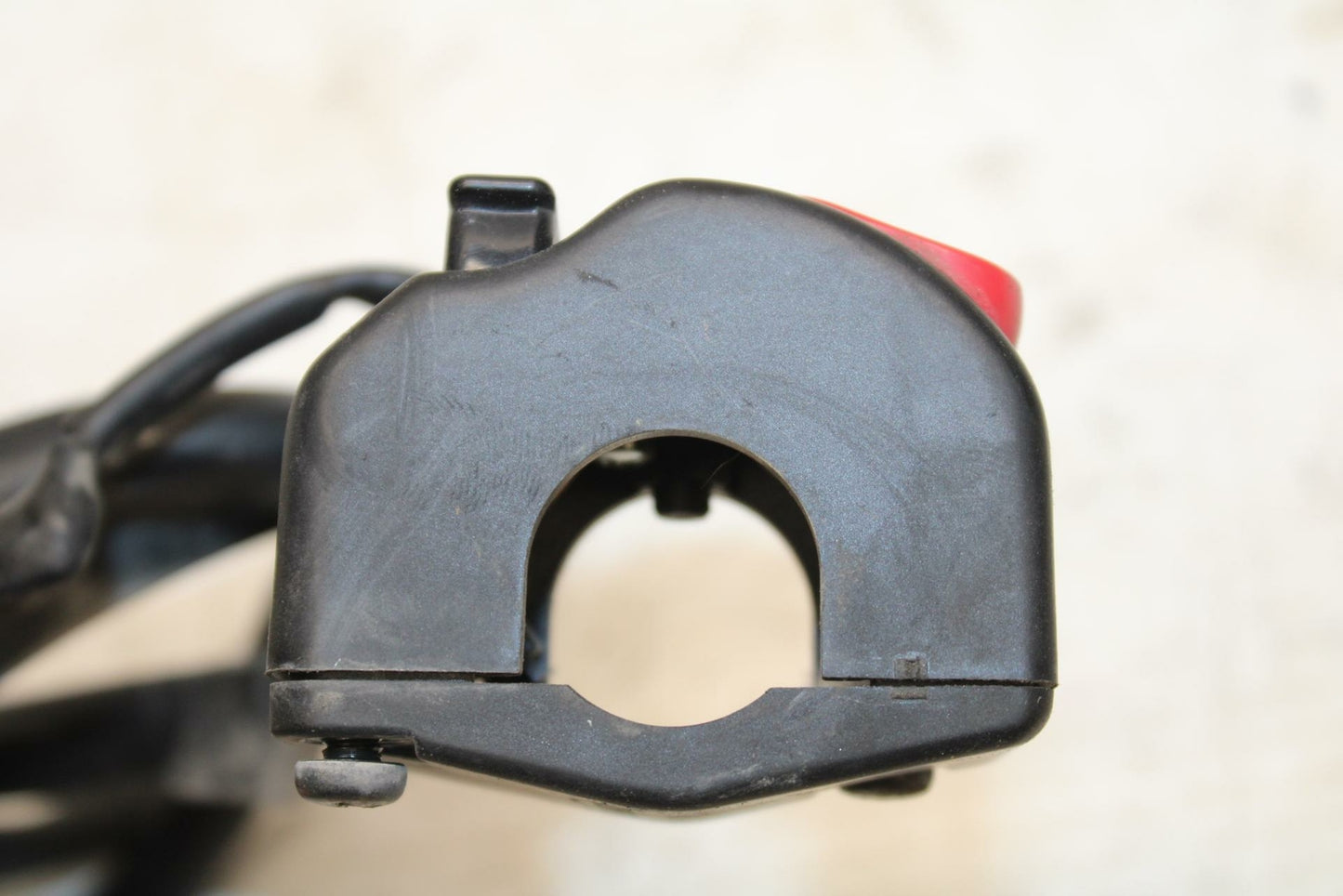 07-16 TRIUMPH STREET TRIPLE RIGHT CLIP ON HANDLE KILL OFF START SWITCH  BB356