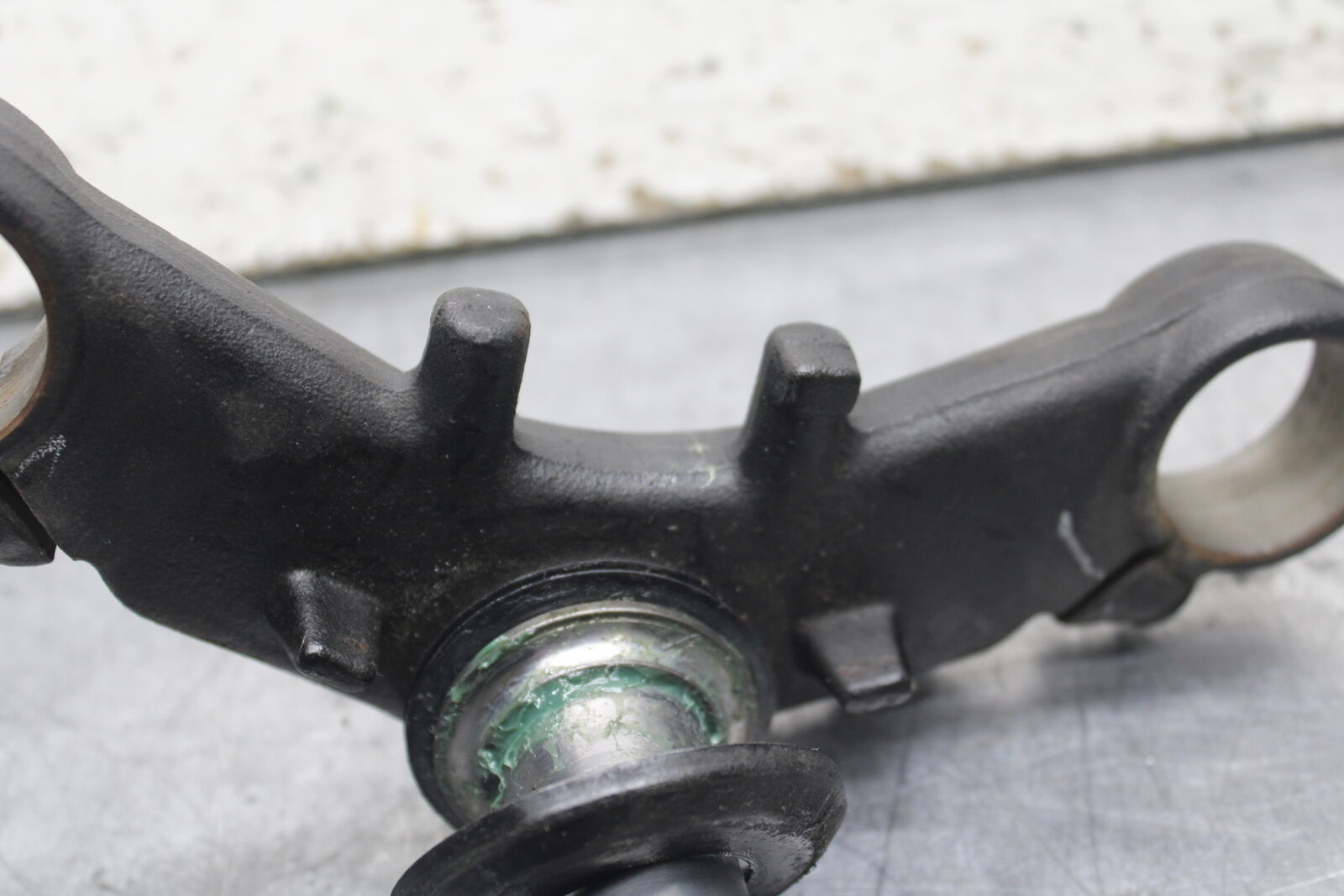 08-12 KAWASAKI NINJA 250R EX250J FRONT FORKS CLAMP LOWER TRIPLE TREE STEM BB111