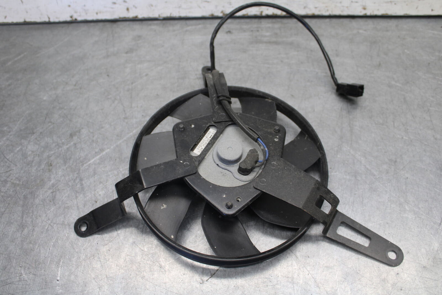 09-12 KAWASAKI NINJA ZX6R ENGINE RADIATOR COOLING FAN 59502-0580 BB698