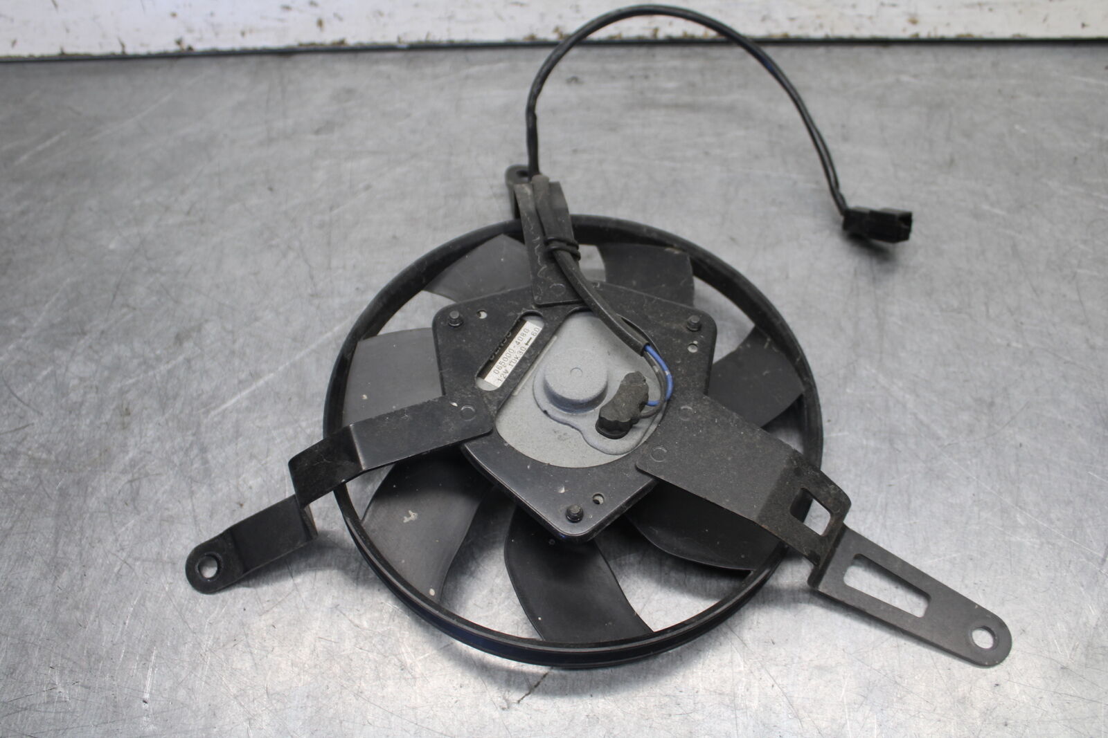 09-12 KAWASAKI NINJA ZX6R ENGINE RADIATOR COOLING FAN 59502-0580 BB698