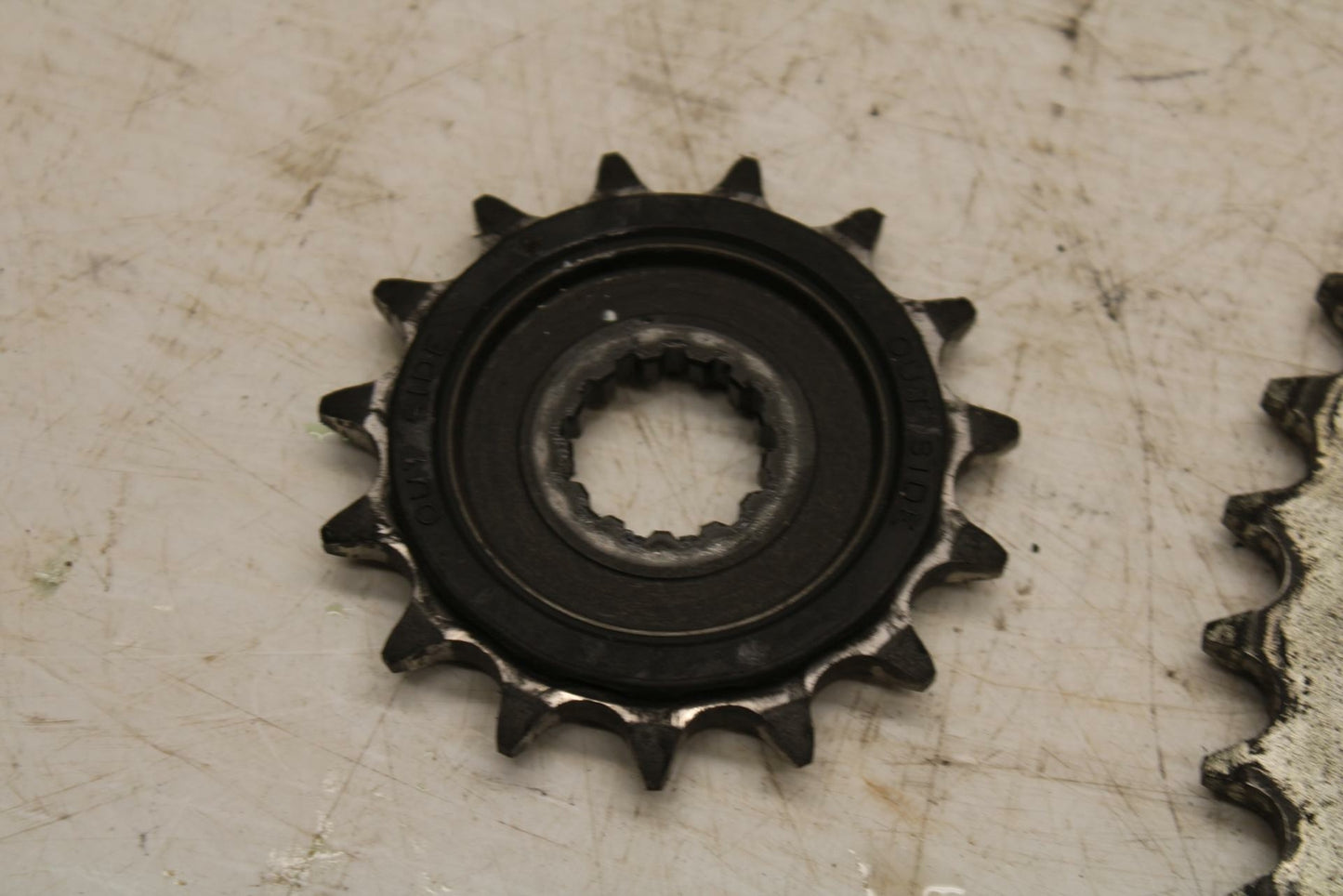 11-12 KAWASAKI NINJA 400 EX400 C REAR FRONT SPROCKET BB358