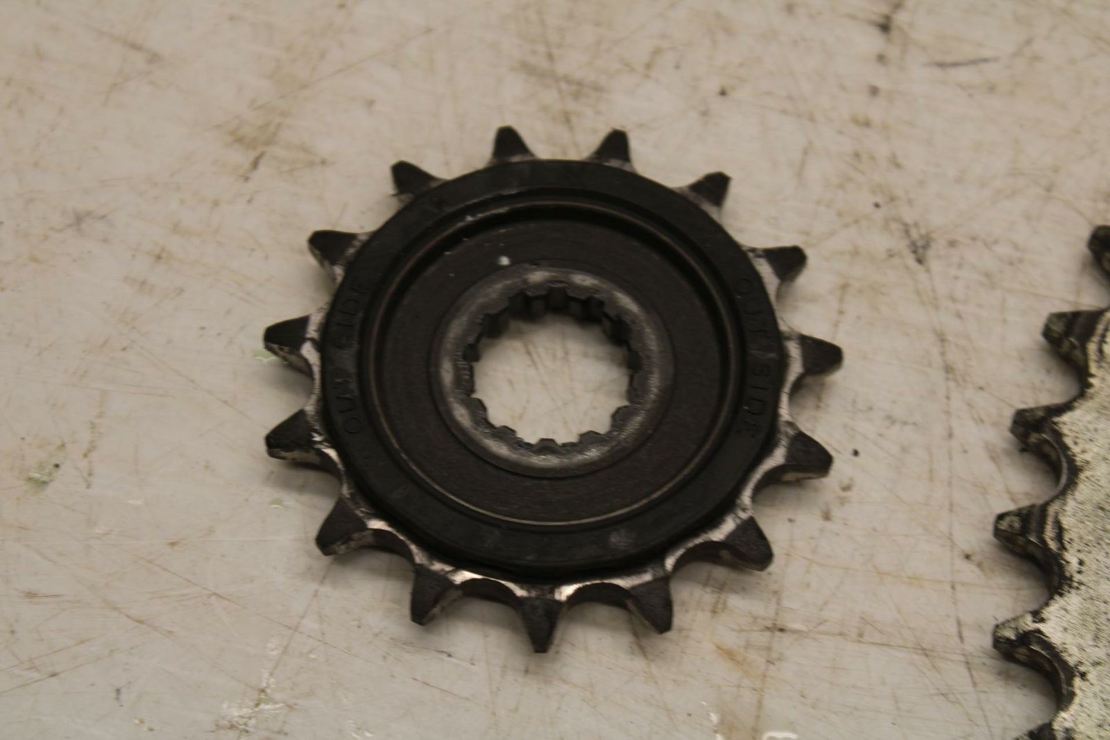 11-12 KAWASAKI NINJA 400 EX400 C REAR FRONT SPROCKET BB358