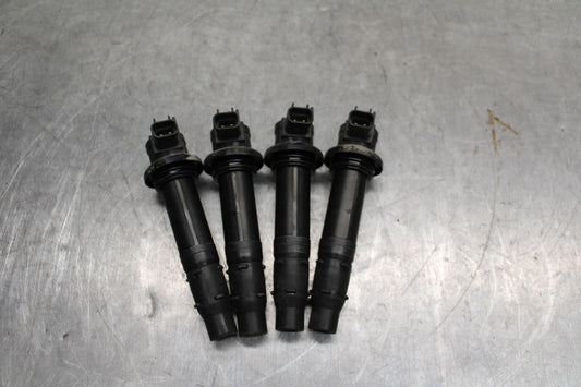 08-09 YAMAHA YZF R6S IGNITION COILS COIL SPARK PLUG CAPS BB115