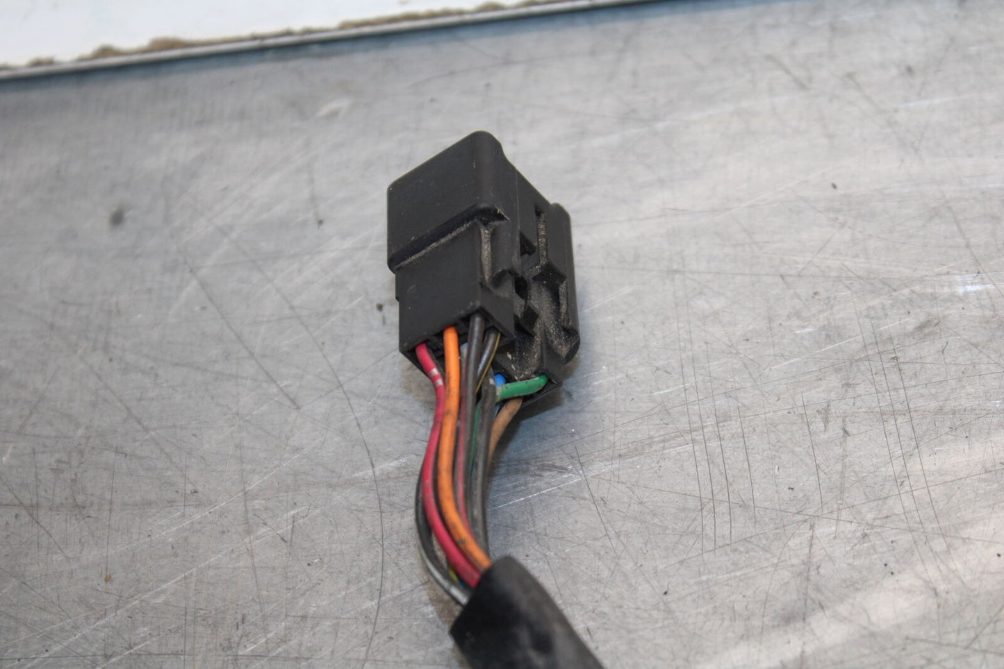 09-12 KAWASAKI NINJA ZX6R LEFT CLIP ON HANDLE HORN SIGNALS SWITCH SWITCHES BB656