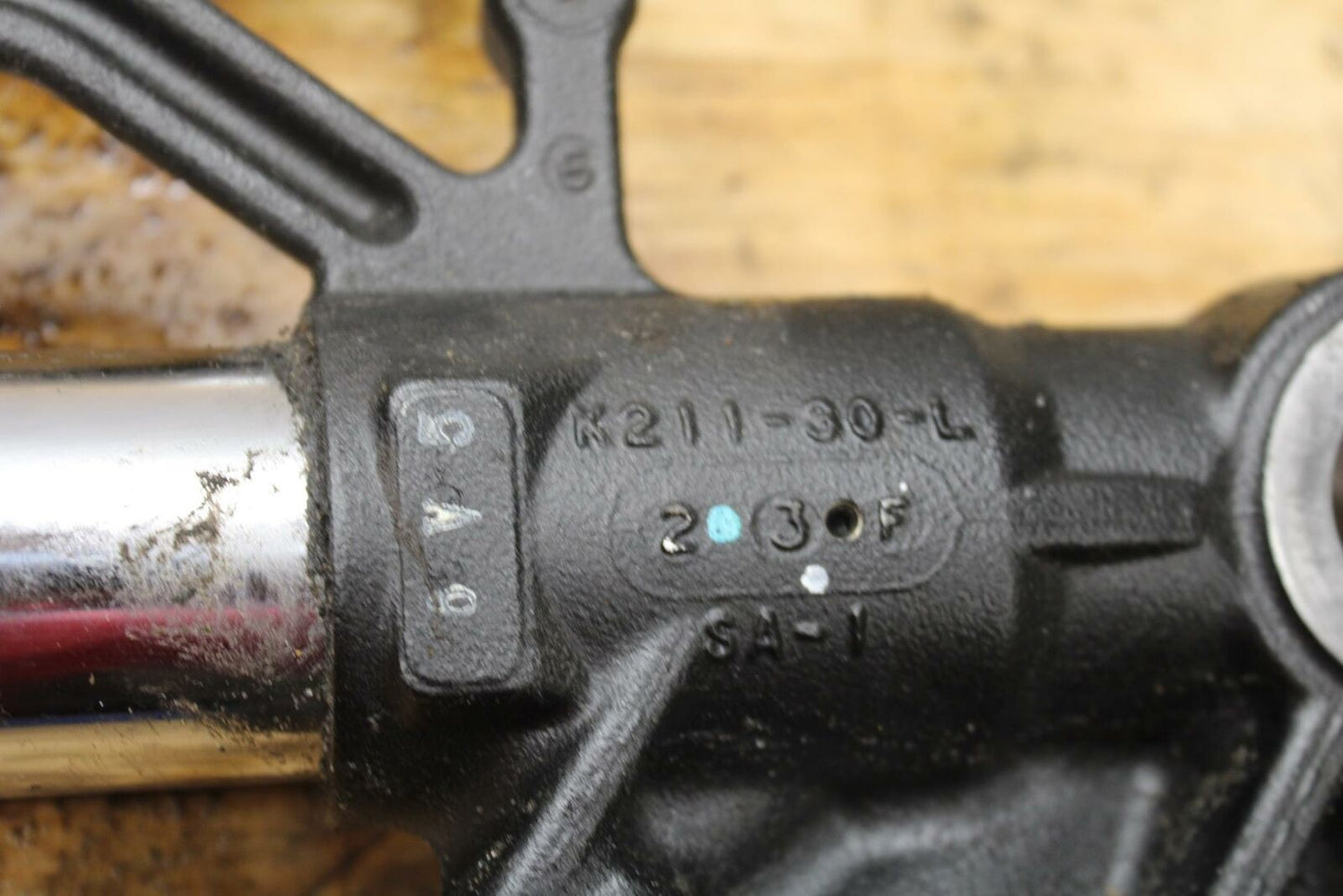 13-18 KAWASAKI NINJA ZX6R FRONT FORKS SHOCK SUSPENSION SET PAIR BB311 #B