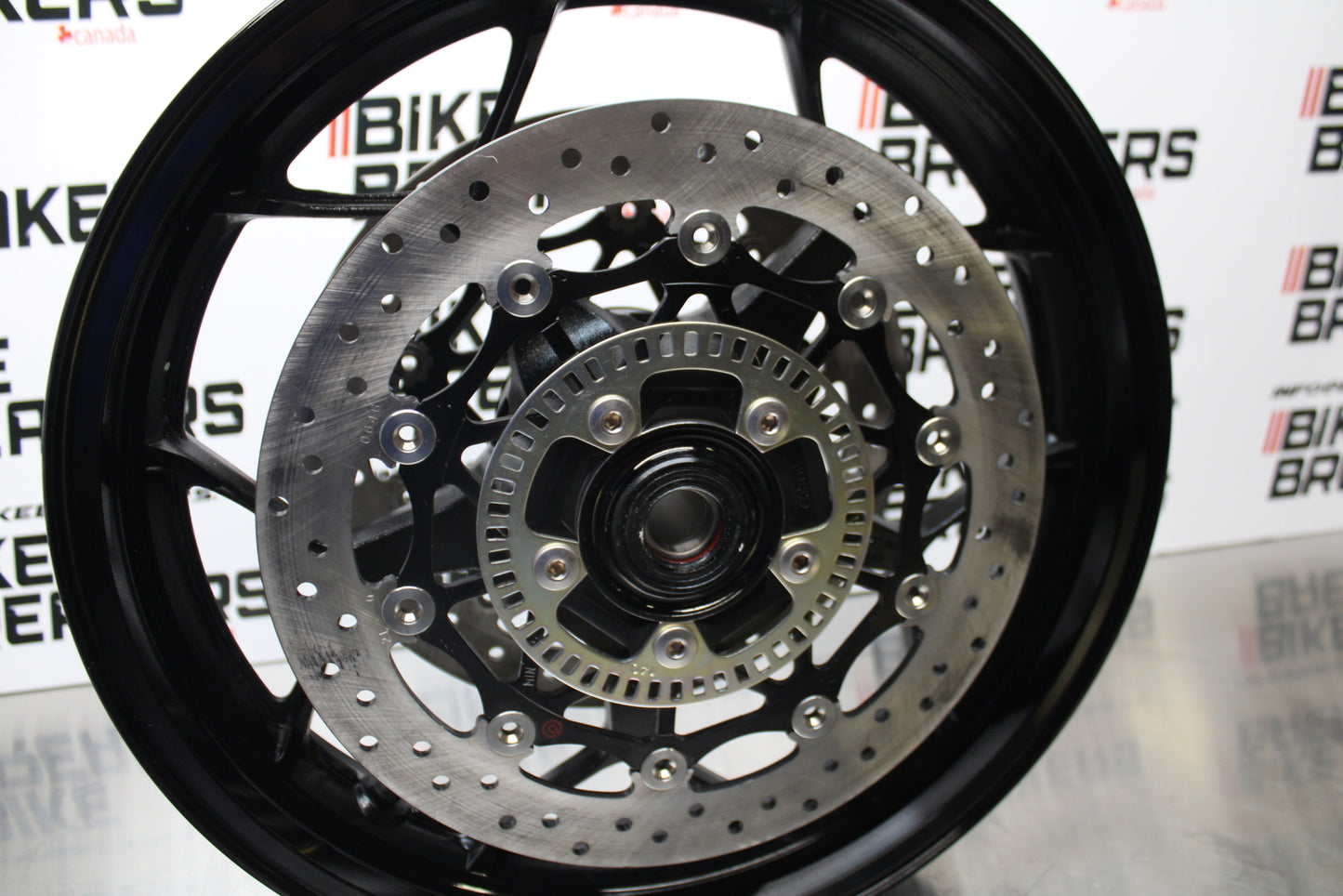 23-24 KAWASAKI NINJA ZX14R NEW!! FRONT WHEEL FRONT RIM & ROTORS BB141