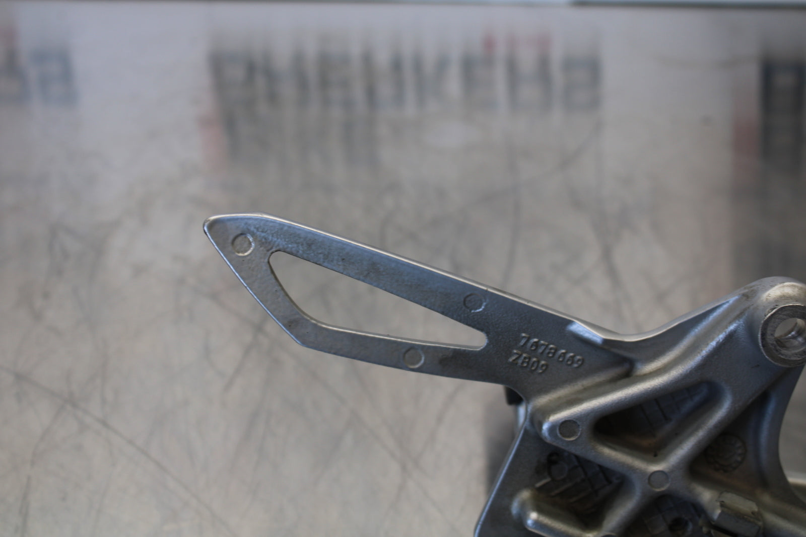 06-12 BMW F800ST LEFT REARSET REAR SET FOOT PEG W SHIFTER BB144