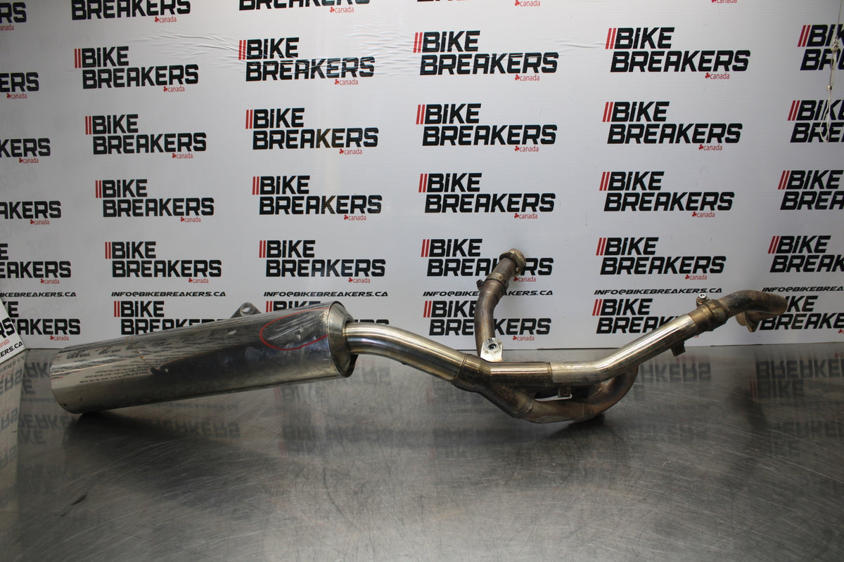 03 SUZUKI SV650S FULL EXHAUST SYSTEM HEADERS PIPE MUFFLER BB167