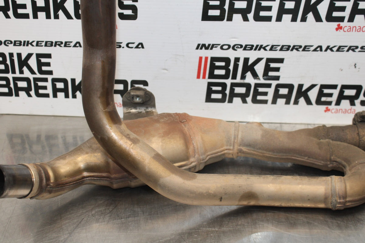 17-24 SUZUKI SV650 EXHAUST HEADER PIPES MANIFOLD BB829