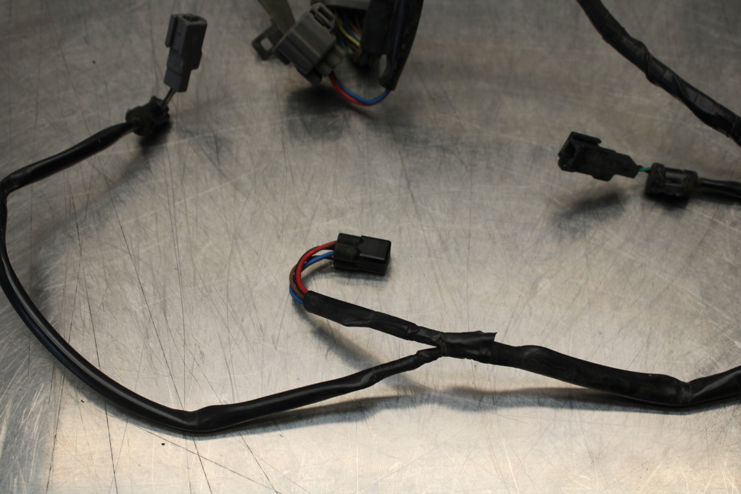 04-05 KAWASAKI NINJA ZX10R HEADLIGHT SPEEDO GAUGES WIRING HARNESS LOOM BB163