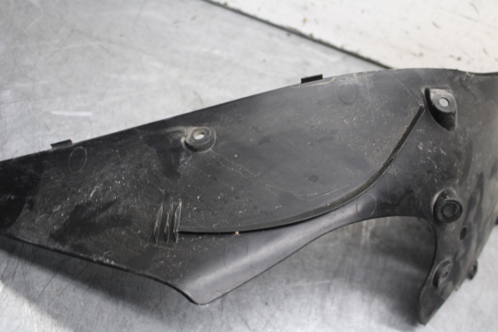 13-18 KAWASAKI NINJA ZX6R LEFT INNER FAIRING COWL PANEL TRIM OEM BB666