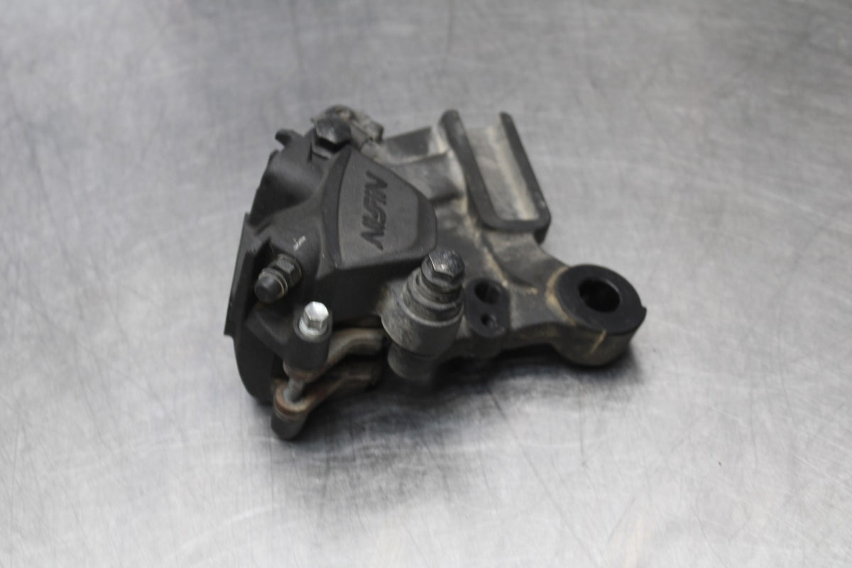 24-25 KAWASAKI NINJA ZX4R REAR BACK BRAKE CALIPER W MOUNT BRACKET BB174
