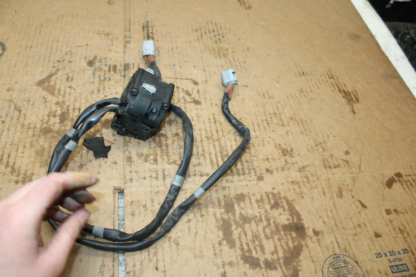 20-22 KAWASAKI Z H2 RIGHT CLIP ON HANDLE KILL OFF START SWITCH SWITCHES BB382