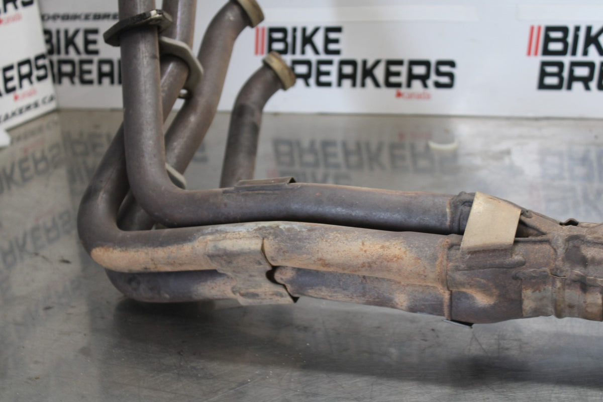 00-05 KAWASAKI NINJA ZX12R FULL EXHAUST SYSTEM HEADERS PIPE MUFFLER BB892