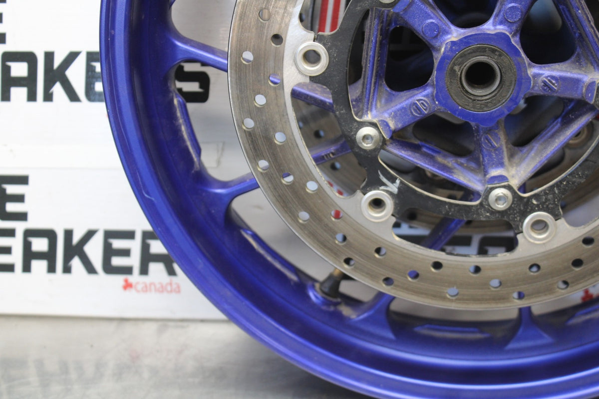 14-17 YAMAHA FZ09 FRONT WHEEL FRONT RIM & ROTORS BB102