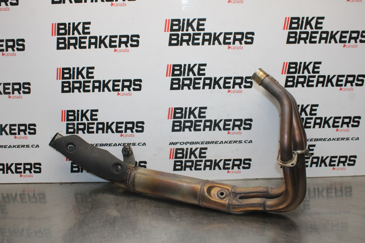 24-25 KAWASAKI NINJA ZX4R EXHAUST HEADER PIPES MANIFOLD BB827
