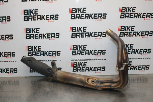 24-25 KAWASAKI NINJA ZX4R EXHAUST HEADER PIPES MANIFOLD BB827