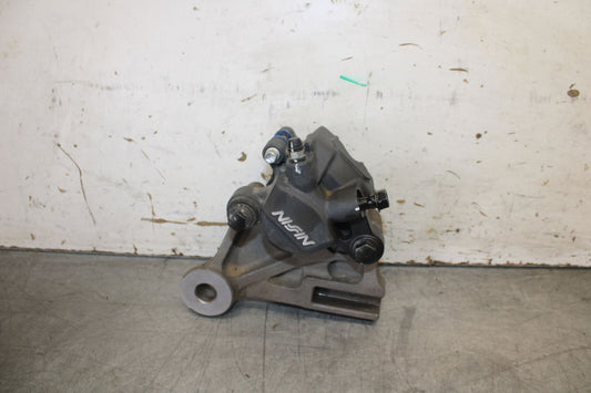 13-15 HONDA CBR500R REAR BACK BRAKE CALIPER W MOUNT BRACKET 43150-MGZ-J01 BB704