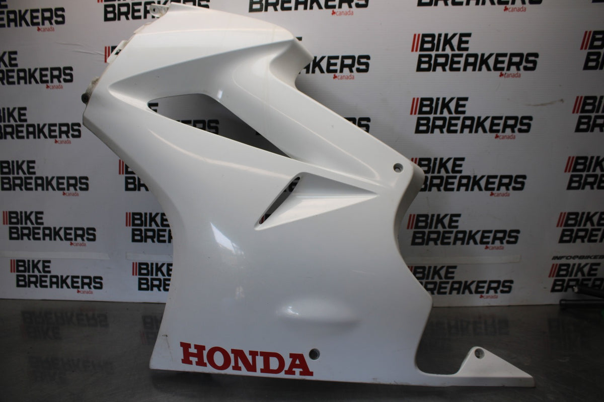 06-07 HONDA INTERCEPTOR 800 VFR800 LEFT LOWER MID UPPER SIDE FAIRING COWL BB917