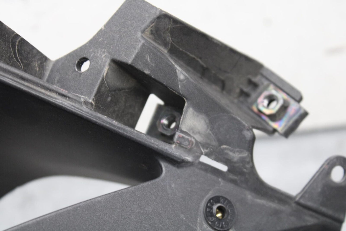 09-12 KAWASAKI NINJA ZX6R FRONT CENTER COWL FAIRING BB640