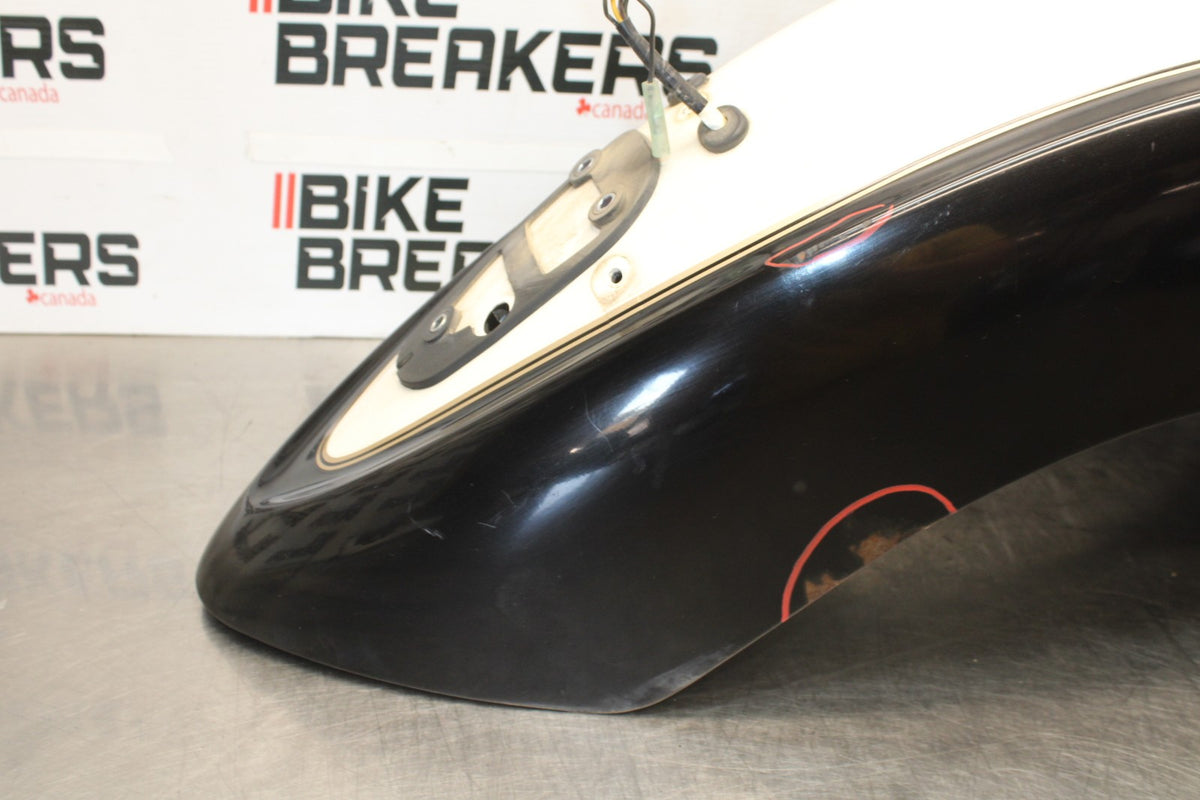 08 YAMAHA V STAR 1100 XVS1100AW CLASSIC REAR BACK WHEEL FENDER MUD GUARD BB916