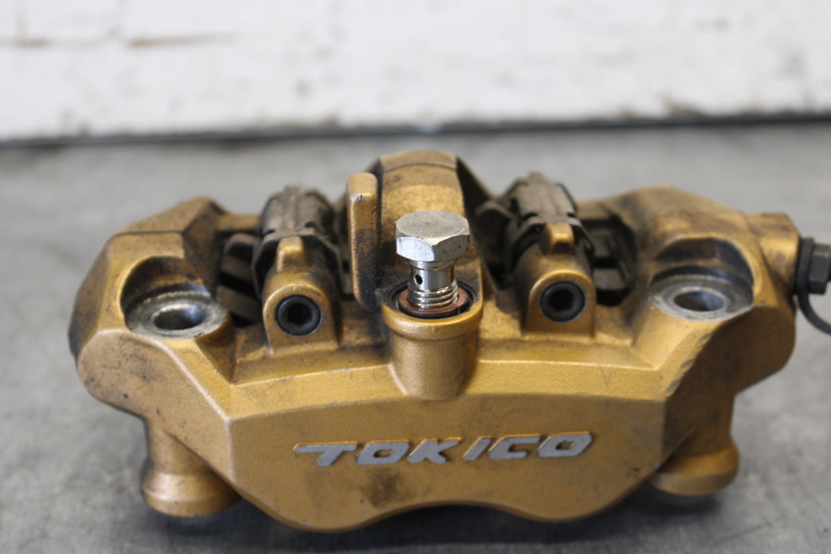 03-04 KAWASAKI NINJA ZX6RR RIGHT LEFT FRONT BRAKE CALIPER PAIR CALIPERS BB684