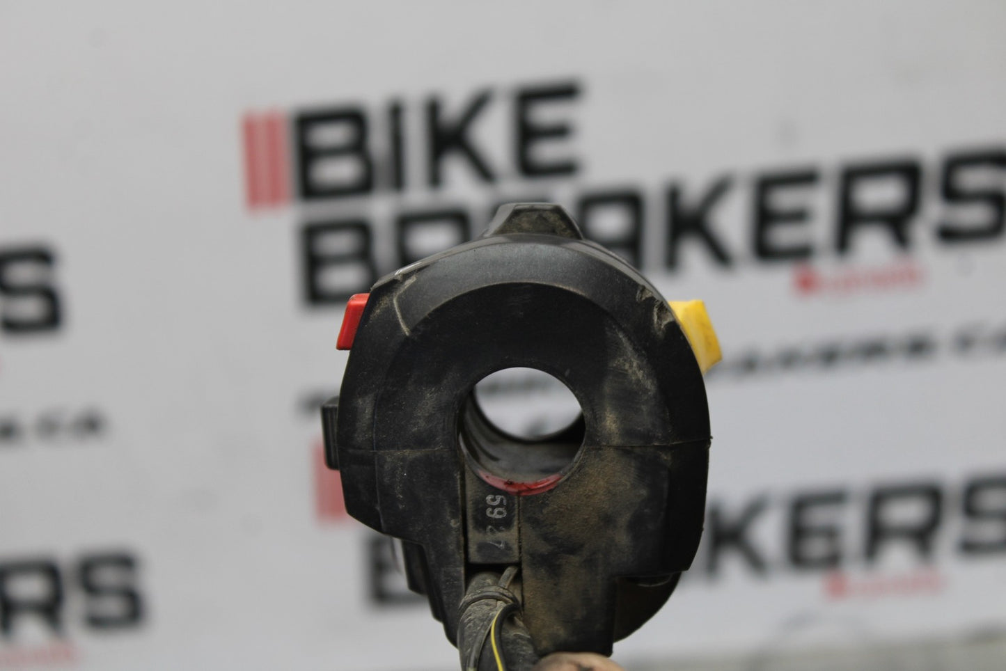 05-06 SUZUKI GSXR1000 LEFT CLIP ON HANDLE HORN SIGNALS SWITCH SWITCHES BB773