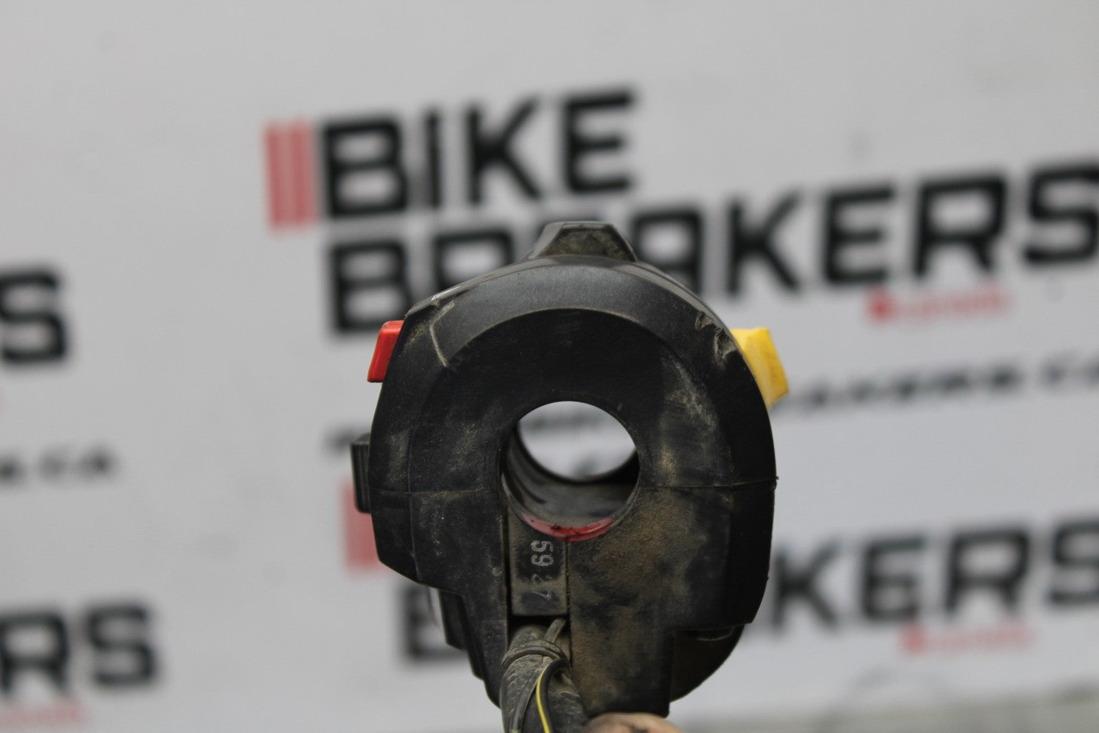 05-06 SUZUKI GSXR1000 LEFT CLIP ON HANDLE HORN SIGNALS SWITCH SWITCHES BB773