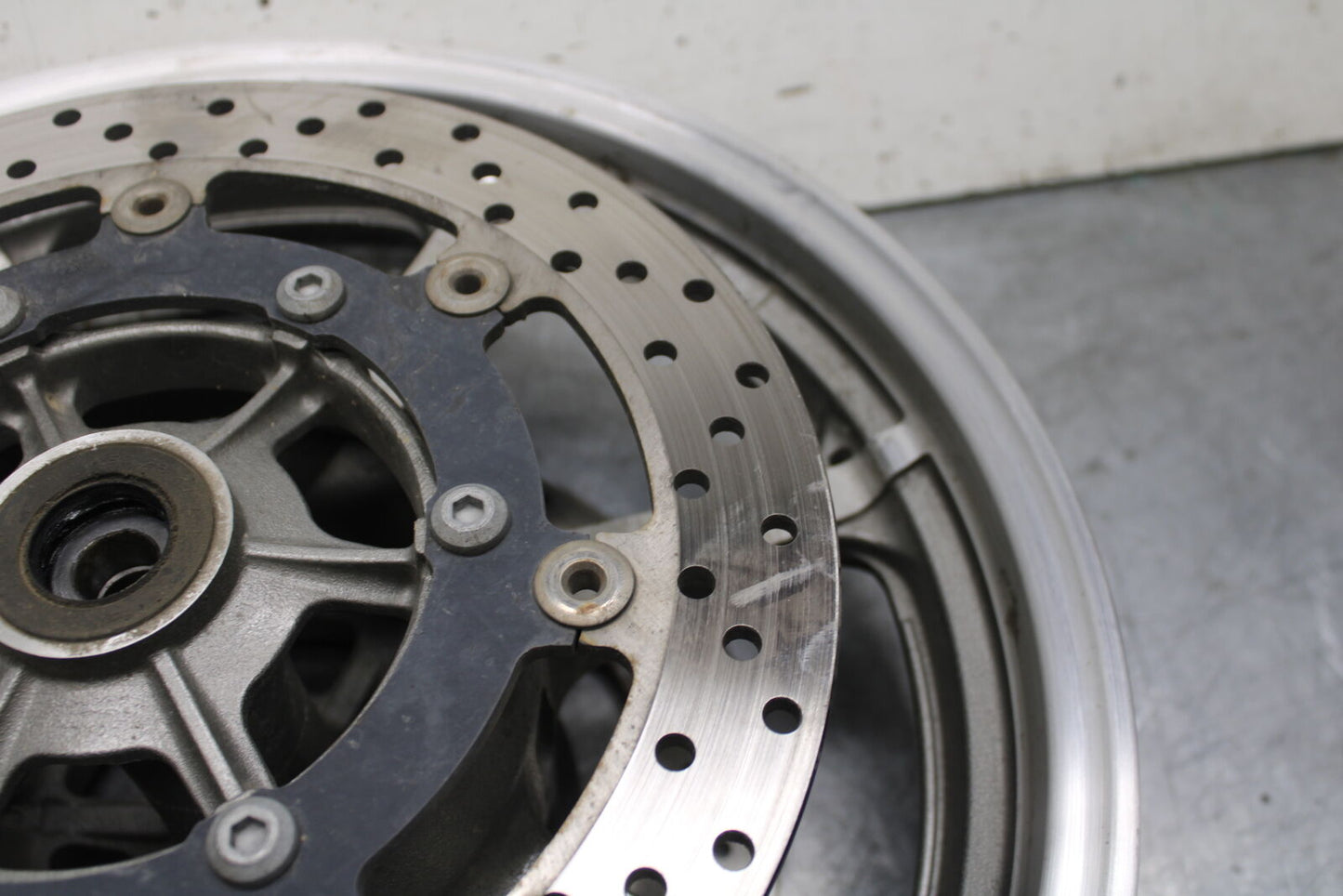 14-15 YAMAHA V STAR 1300 XVS1300CT TOURER FRONT WHEEL FRONT RIM BB722
