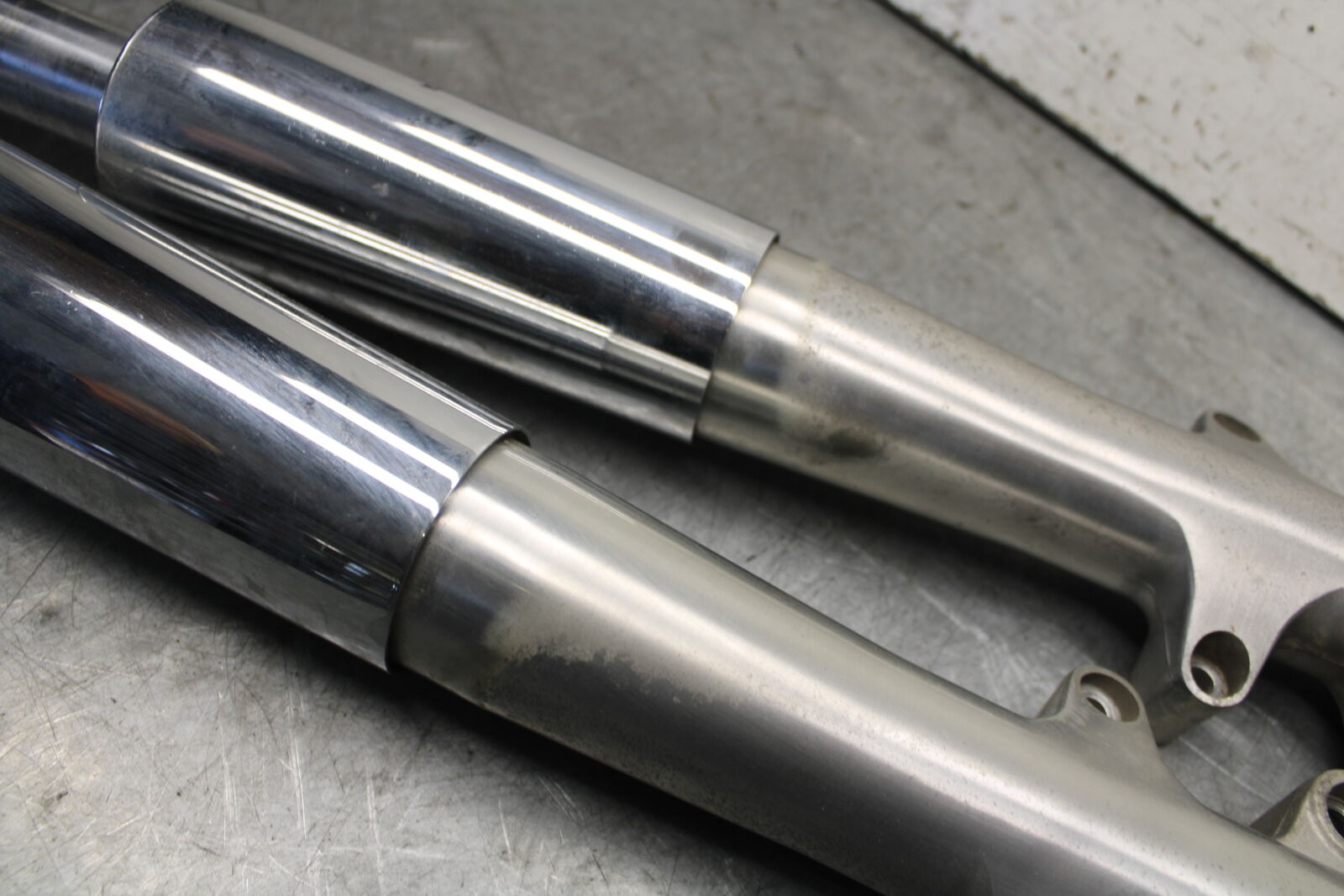 05-09 SUZUKI BOULEVARD C90 FRONT FORKS SHOCK SUSPENSION SET PAIR BB692