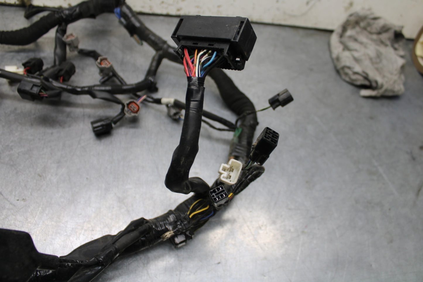 13-17 KAWASAKI NINJA ZX6R ZX636E MAIN ENGINE WIRING HARNESS WIRE LOOM BB735