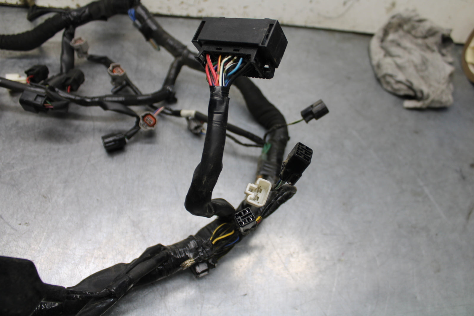 13-17 KAWASAKI NINJA ZX6R ZX636E MAIN ENGINE WIRING HARNESS WIRE LOOM BB735