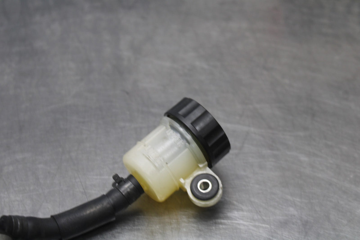 08-16 YAMAHA YZF R6 REAR BACK BRAKE MASTER CYLINDER W RESERVOIR BB929