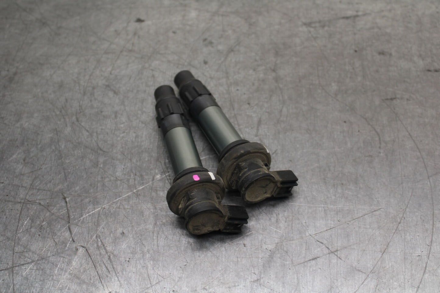 18-23 KAWASAKI NINJA 400 EX400 ABS IGNITION COILS COIL SPARK PLUG CAPS BB747